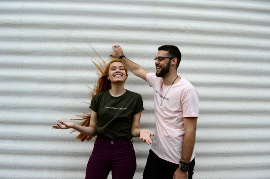 Couple qui rigole