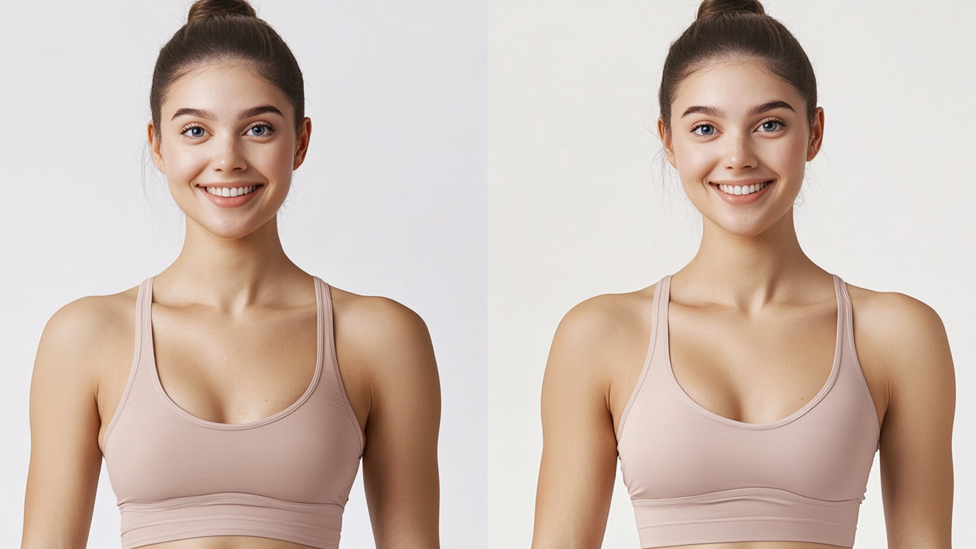 Femme en brassiere